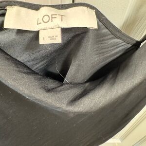 LOFT Elegant Black Camisole